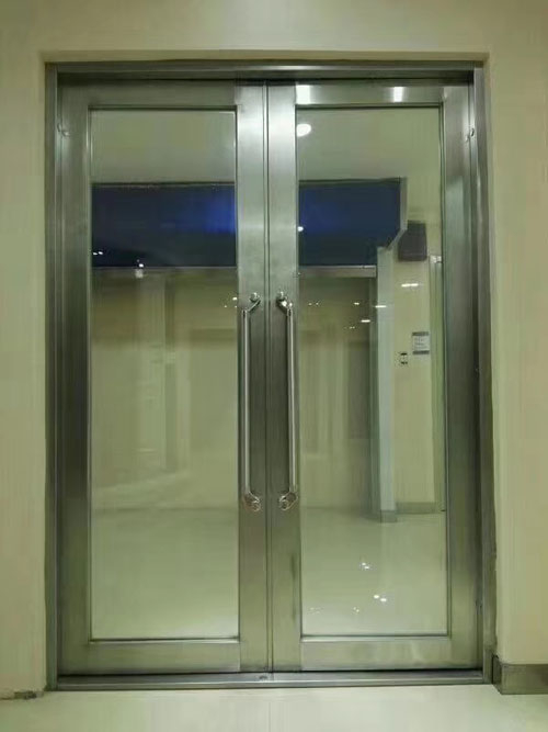 不銹鋼玻璃防火門定做