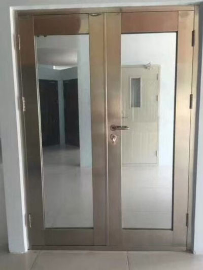 不銹鋼玻璃防火窗安裝